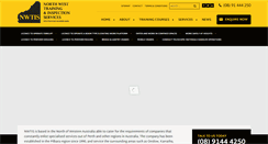 Desktop Screenshot of nwtis.com.au